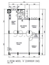 Blk 935 Tampines Street 91 (Tampines), HDB 4 Rooms #482372881